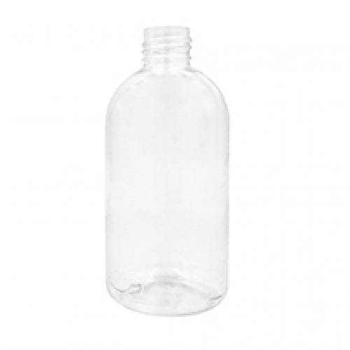 Botella PET Corta 250ml Transparente 24/410